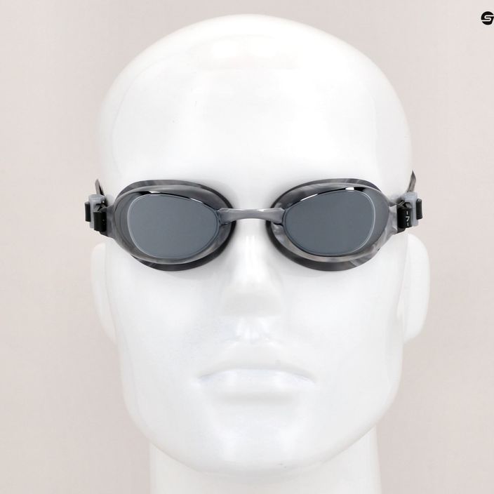 Okulary do pływania Speedo Aquapure Mirror black/silver/chrome 7