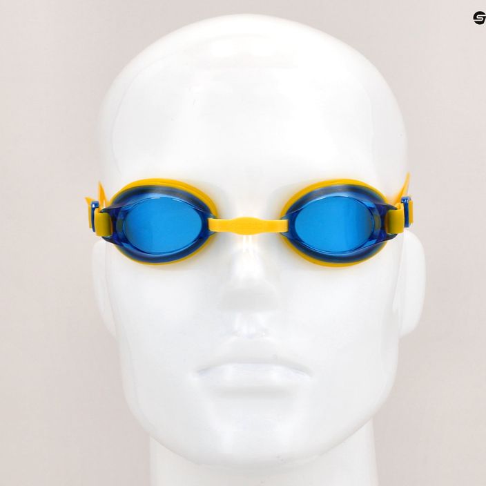Okulary do pływania dziecięce Speedo Jet V2 B567 empire yellow/neon blue 7