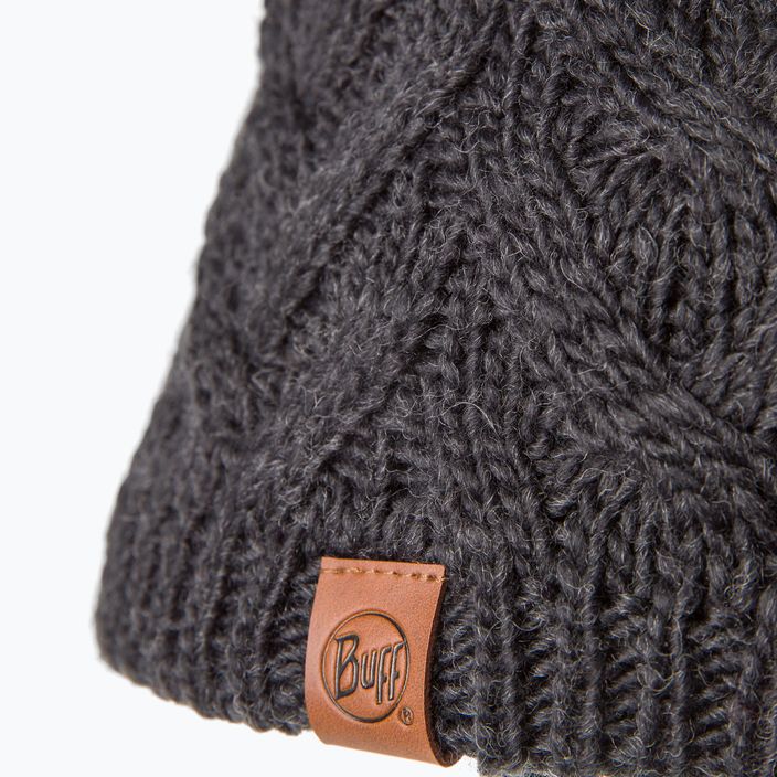 Czapka zimowa BUFF Knitted & Fleece Caryn graphite 3