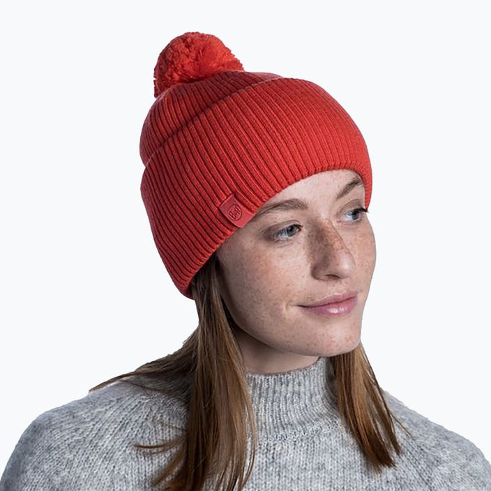Czapka BUFF Knitted Hat Tim czerwona 126463.220.10.00 5