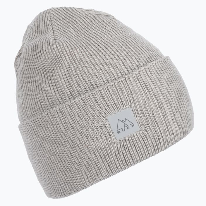 Czapka BUFF Crossknit Hat Sold Light Grey szara 126483