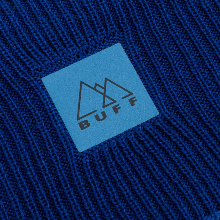 Opaska na głowę BUFF Crossknit solid azure blue 3