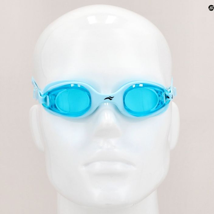 Okulary do pływania dziecięce AQUA-SPEED Ariadna jasnoniebieskie 7
