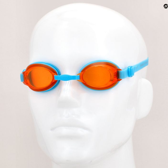Okulary do pływania dziecięce Speedo Jet V2 9082 blue/orange 6