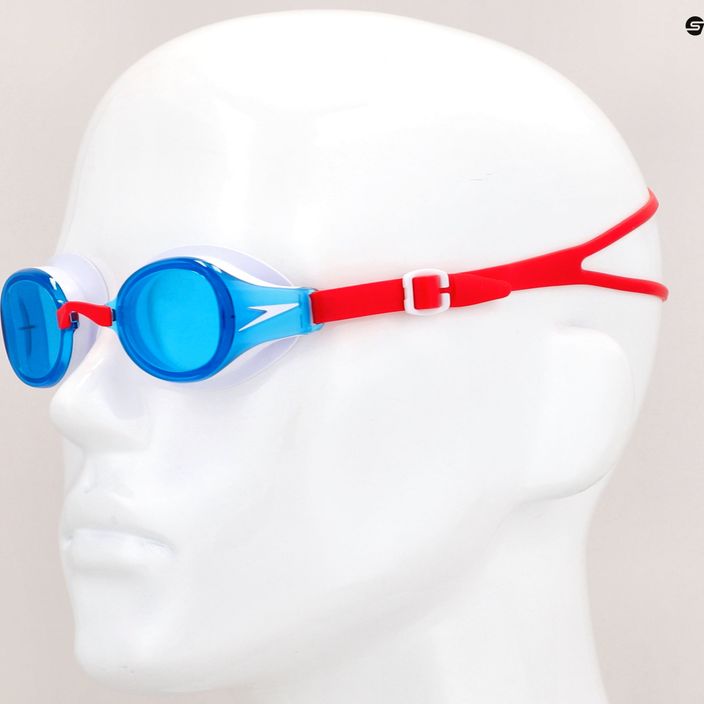 Okulary do pływania dziecięce Speedo Hydropure Junior red/white/blue 7
