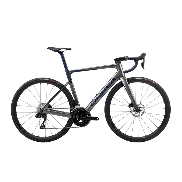 Rower szosowy Orbea Orca M30i LTD PWR 2023 glitter anthracite/blue carbon view 2