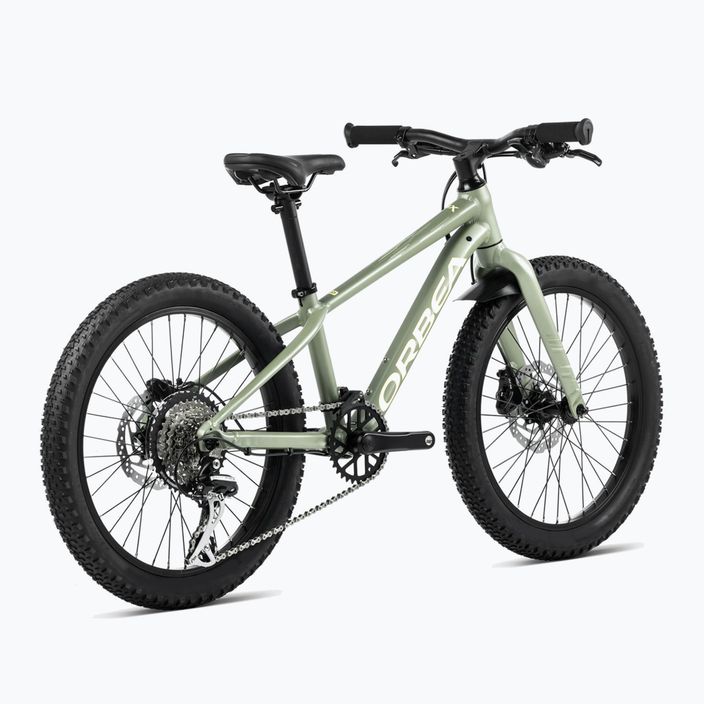 Rower dziecięcy Orbea MX 20 Team Disc metallic green/yellow 3