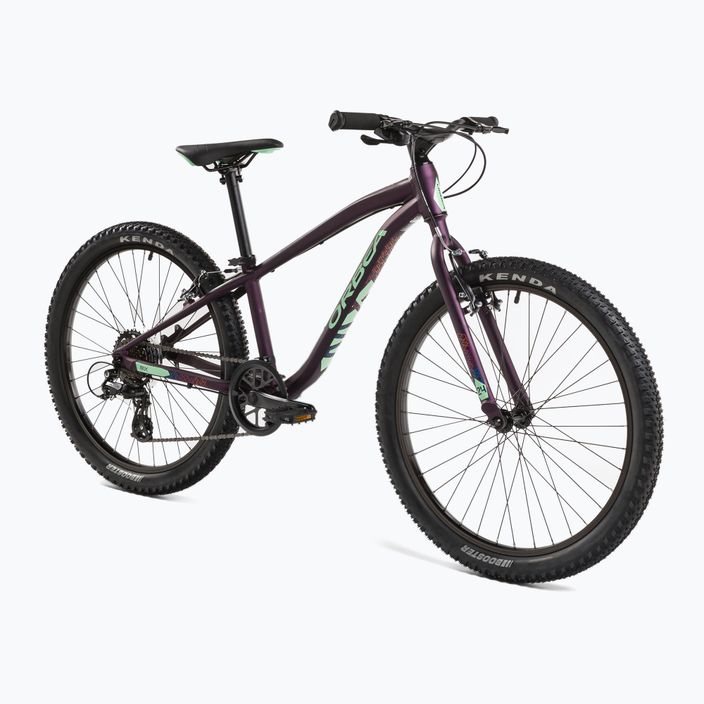 Rower dziecięcy Orbea MX 24 Dirt 2022 purple/mint 2