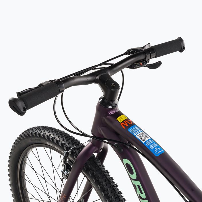 Rower dziecięcy Orbea MX 24 Dirt 2022 purple/mint 4