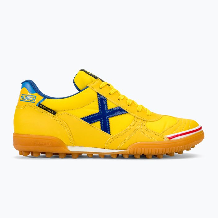 Buty piłkarskie MUNICH Gresca Genius TF amarillo 2