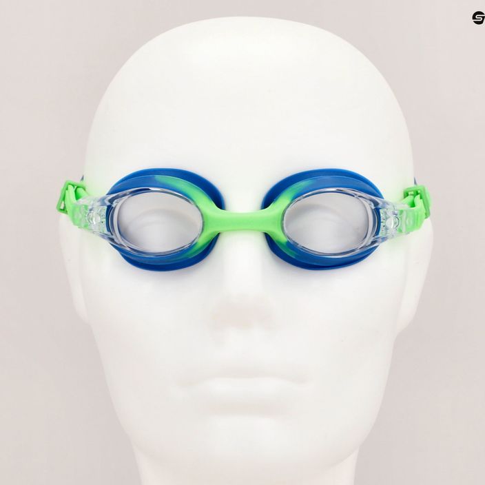Okulary do pływania dziecięce AQUA-SPEED Amari niebieskie/zielone/jasne 7