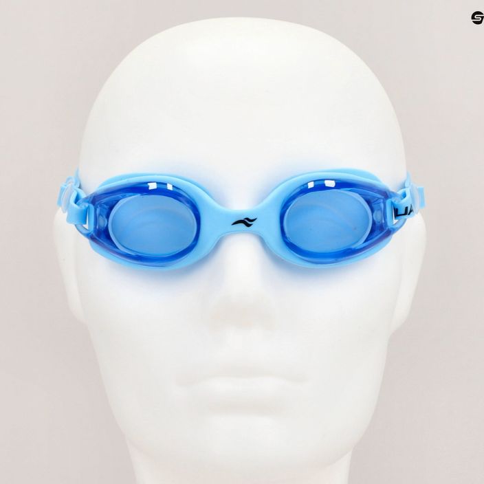 Okulary do pływania dziecięce AQUA-SPEED Ariadna niebieskie 7