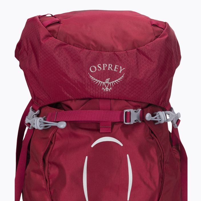 Plecak trekkingowy damski Osprey Ariel 65 l claret red 4