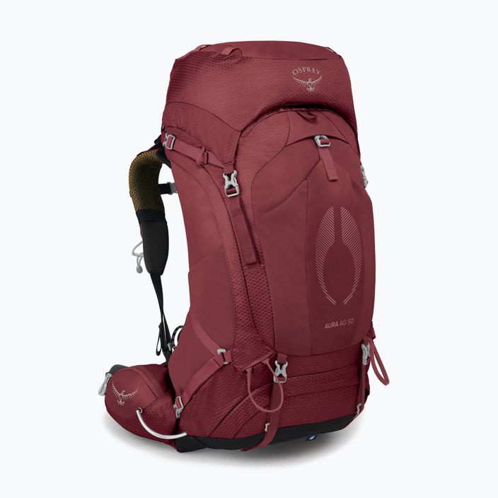 Plecak trekkingowy damski Osprey Aura AG 50 l berry sorbet red 2