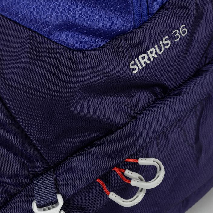 Plecak turystyczny damski Osprey Sirrus 36 l blueberry 4