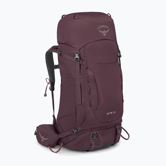 Plecak trekkingowy damski Osprey Kyte 58 l elderberry purple 2