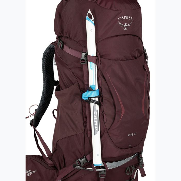 Plecak trekkingowy damski Osprey Kyte 58 l elderberry purple 5