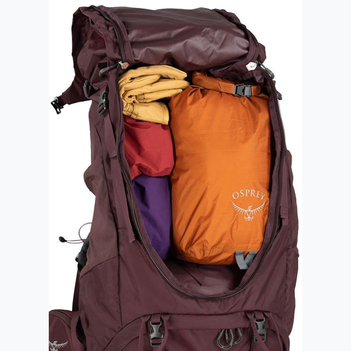 Plecak trekkingowy damski Osprey Kyte 58 l elderberry purple 6