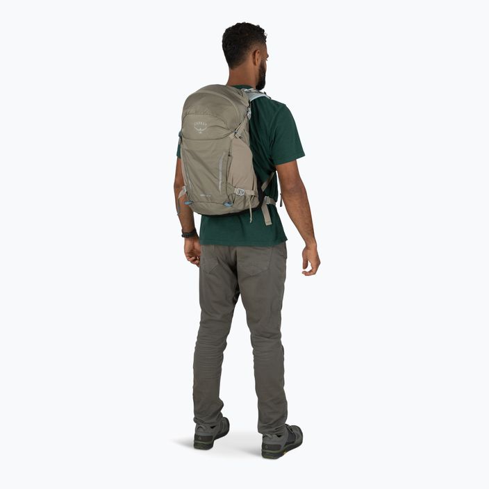 Plecak turystyczny Osprey Hikelite 26 l tan concrete 6