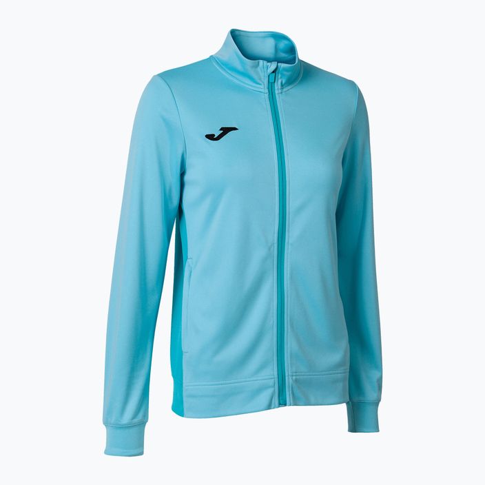 Bluza do biegania damska Joma Winner II Full Zip sky blue 8