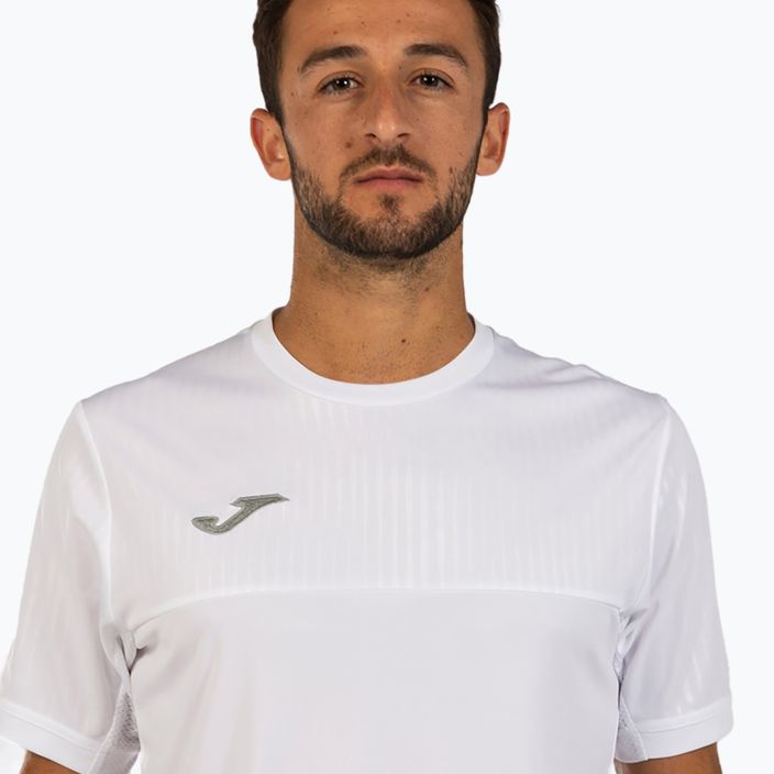 Koszulka tenisowa Joma Montreal white 5