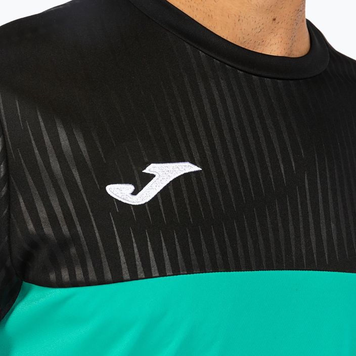 Koszulka tenisowa męska Joma Montreal green/black 5