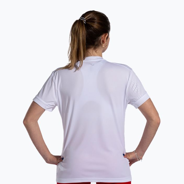 Koszulka tenisowa damska Joma Montreal white 5