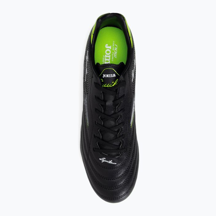 Buty piłkarskie męskie Joma Aguila 2231 AG negro/verde fluor 6