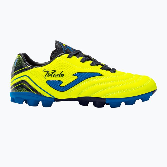 Buty piłkarskie dziecięce Joma Toledo HG lemon fluor 10