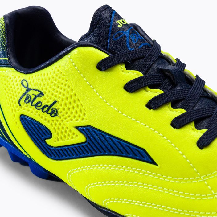 Buty piłkarskie dziecięce Joma Toledo HG lemon fluor 9