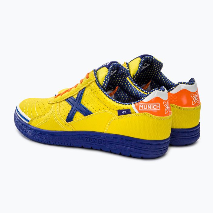 Buty piłkarskie dziecięce MUNICH G-3 Kid Profit amarillo 3