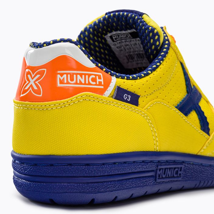 Buty piłkarskie dziecięce MUNICH G-3 Kid Profit amarillo 9
