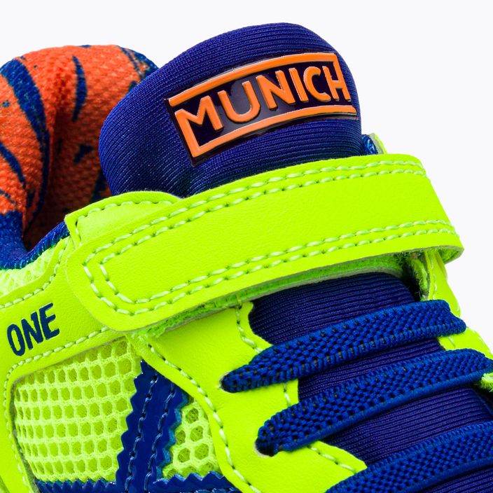 Buty piłkarskie dziecięce MUNICH One Kid Vco verde claro 9
