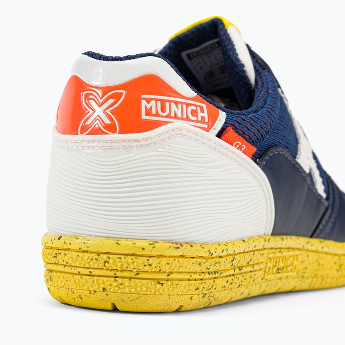 Buty piłkarskie dziecięce MUNICH G-3 Indoor azul 9