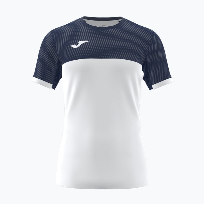 Koszulka tenisowa męska Joma Montreal white/navy blue