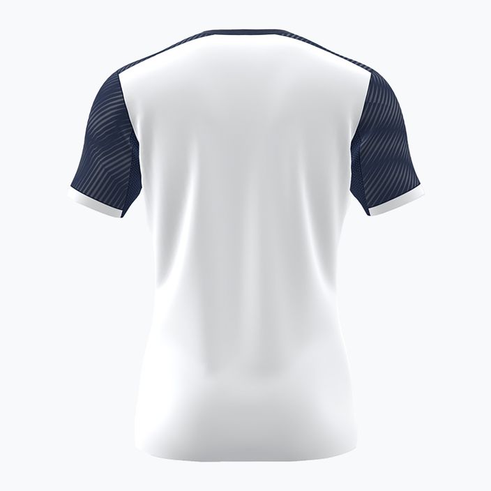 Koszulka tenisowa męska Joma Montreal white/navy 2