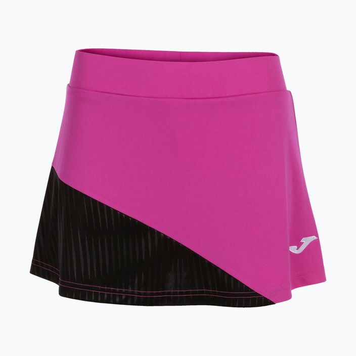 Spódnica tenisowa Joma Montreal fluorescent pink/black