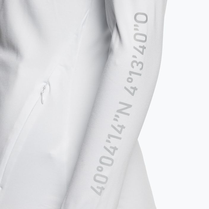 Bluza do biegania damska Joma R-City Full Zip white 4
