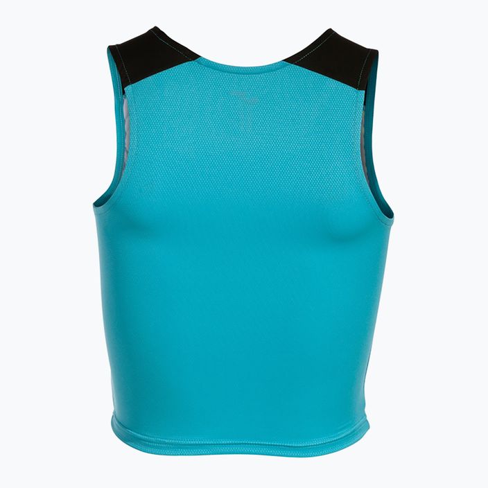 Top do biegania damski Joma Elite X fluor turquoise/black 7