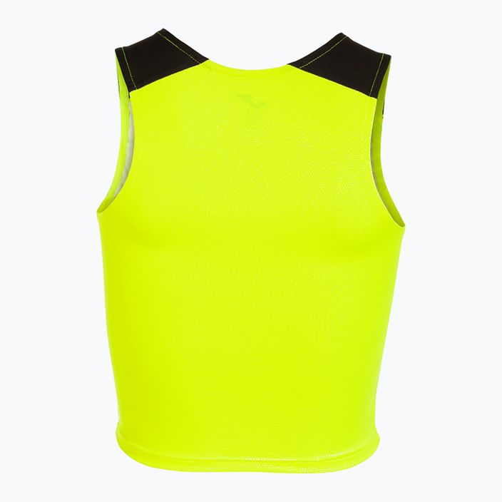 Top do biegania damski Joma Elite X fluor yellow/black 7