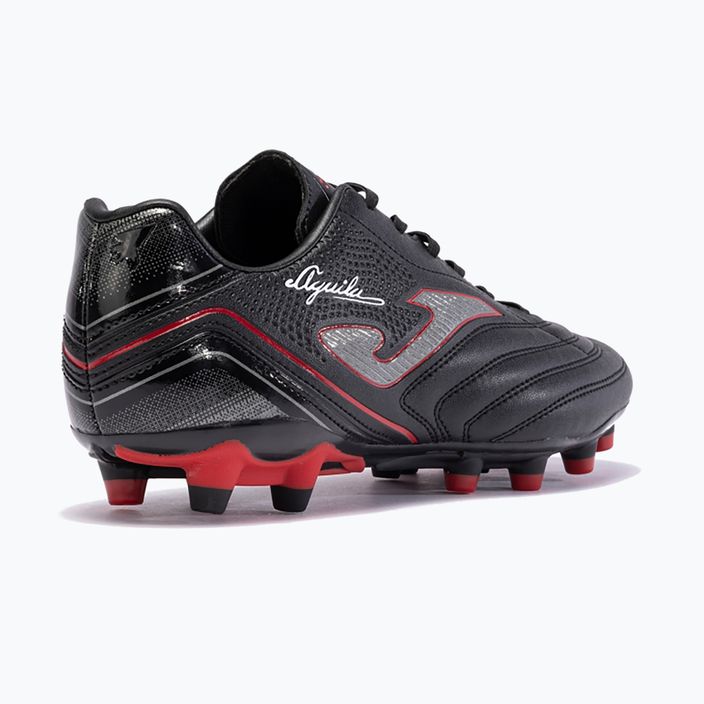 Buty piłkarskie męskie Joma Aguila FG black/red 13
