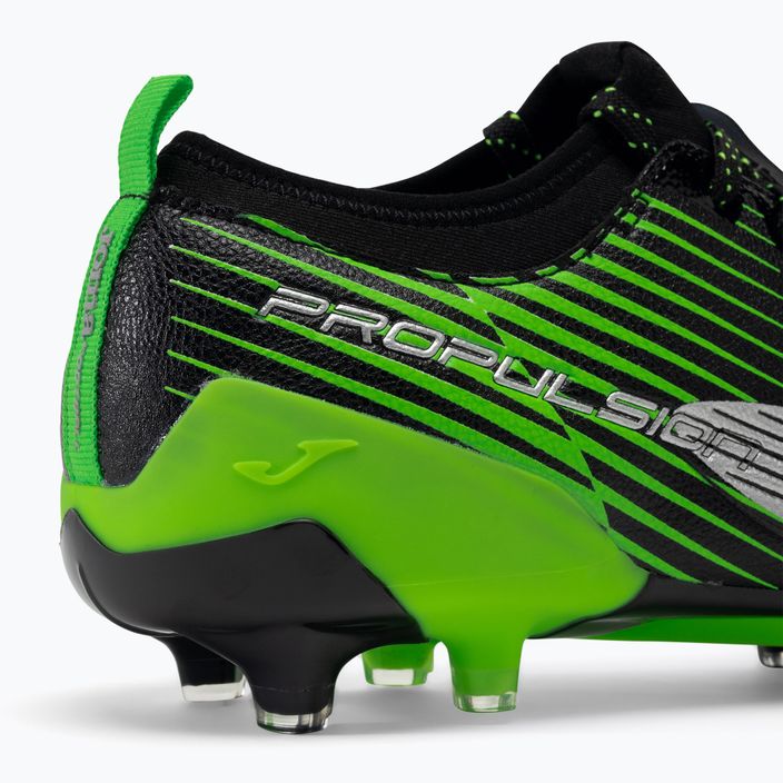 Buty piłkarskie męskie Joma Propulsion Cup FG black/green fluor 9