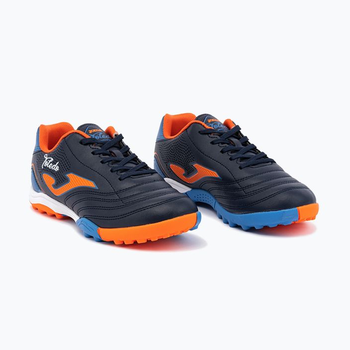 Buty piłkarskie dziecięce Joma Toledo Jr TF navy/orange 12