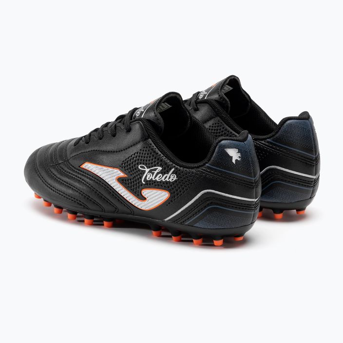 Buty piłkarskie dziecięce Joma Toledo Jr AG black 3