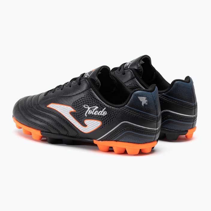 Buty piłkarskie dziecięce Joma Toledo Jr HG black 3