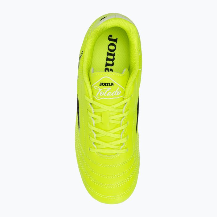 Buty piłkarskie dziecięce Joma Toledo Jr AG lemon fluor 6
