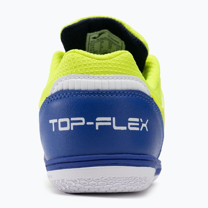 Buty piłkarskie dziecięce Joma Top Flex Jr IN lemon fluor 7