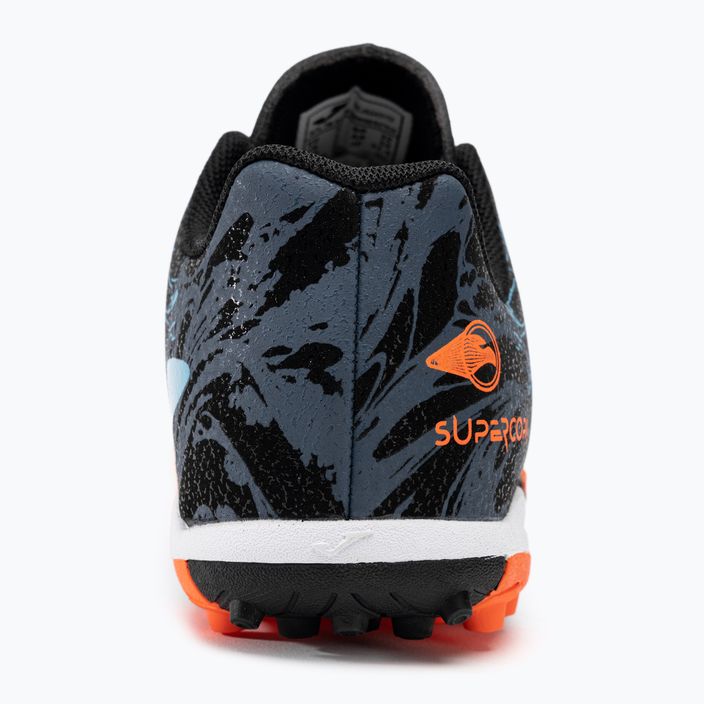 Buty piłkarskie dziecięce Joma Super Copa Jr TF black/turquoise 7