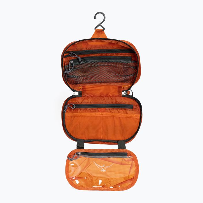 Kosmetyczka turystyczna Osprey Ultralight Washbag Zip poppy orange 3
