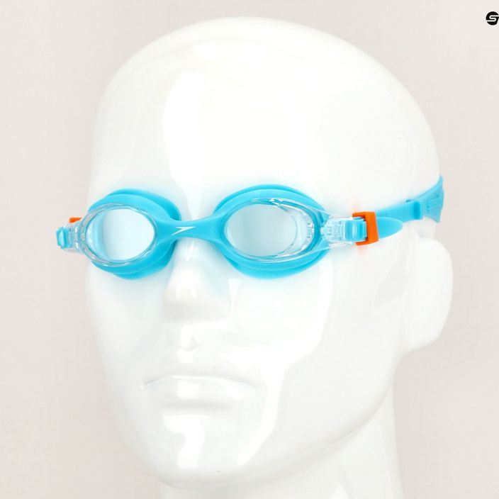 Okulary do pływania dziecięce Speedo Skoogle Infant azure blue/fluo green/fluo orange/clear 11